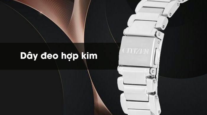 Đồng hồ Nữ Citizen EM0597-80A - Eco-Drive với dây đeo bền bỉ