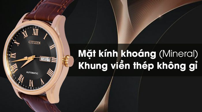 Đồng hồ Nam Citizen NH8363-14H - Cơ tự động chịu lực tốt