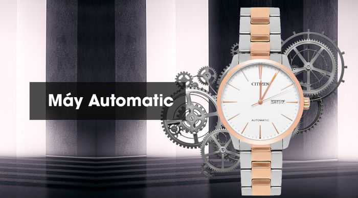 Đồng hồ Nam Citizen NH8356-87A - Cơ tự động không cần pin