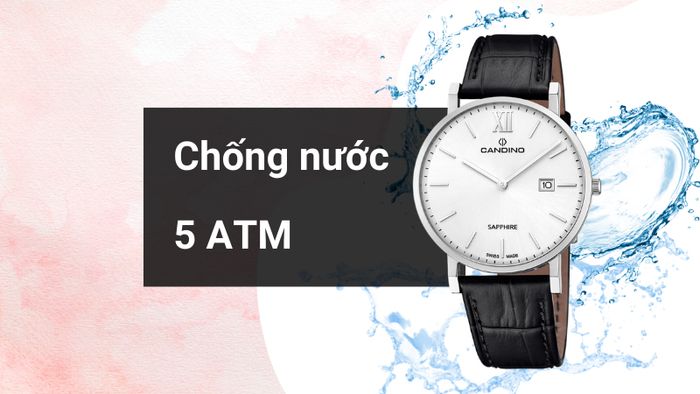 Khả năng kháng nước của mẫu đồng hồ
