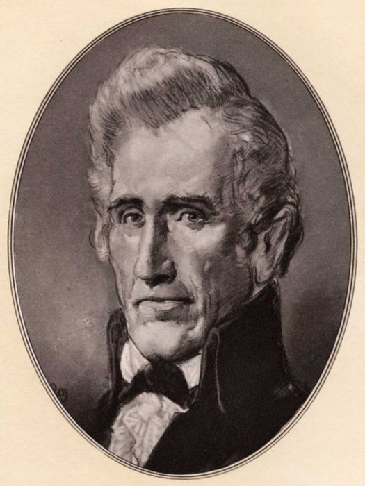 Andrew Jackson, the seventh President of the United States, (early 20th century). Artist: Gordon Ross