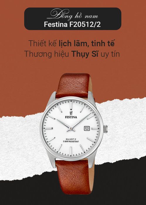 Tổng quan về đồng hồ nam Festina F20512/2