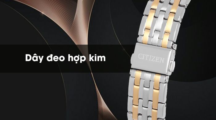 Đồng hồ nam Citizen BE9174-55L có dây đeo chắc chắn