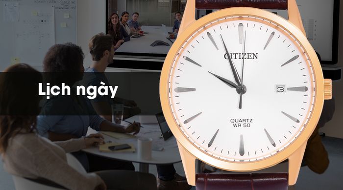 Đồng hồ nam Citizen BI5002-14A có lịch ngày tiện lợi