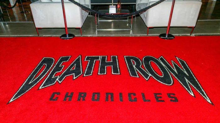 A 'Death Row Chronicles' logo is shown in a photo
