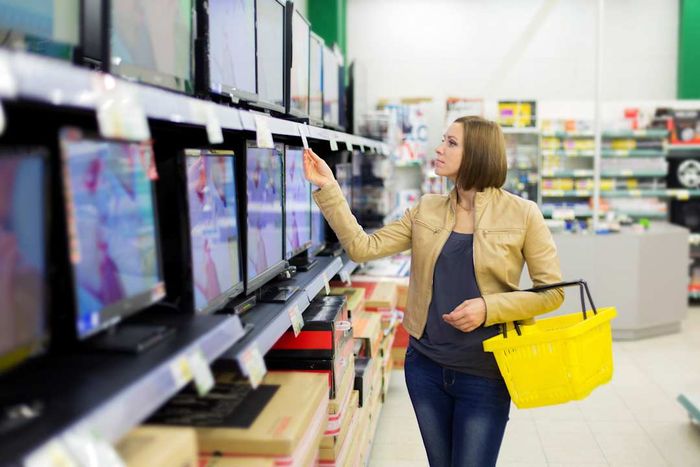 Top February Purchase: Woman Buys a Television