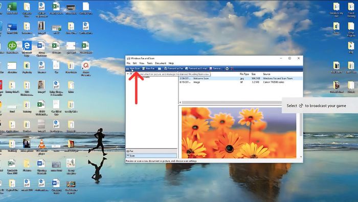 Hướng dẫn quét file PDF trên máy tính Windows - bước 2