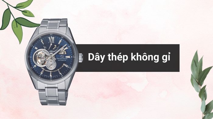 Chất liệu dây đeo của mẫu đồng hồ
