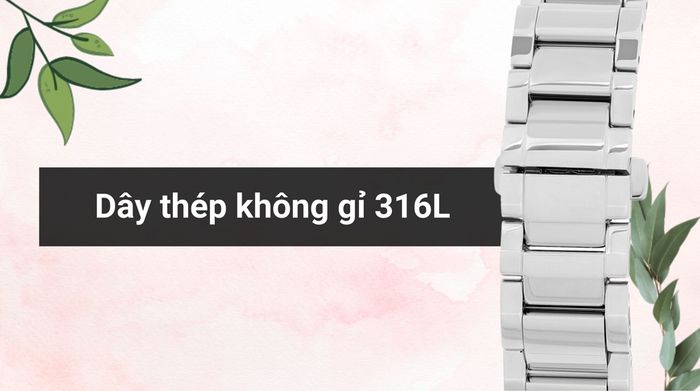 Chất liệu dây đeo của mẫu đồng hồ