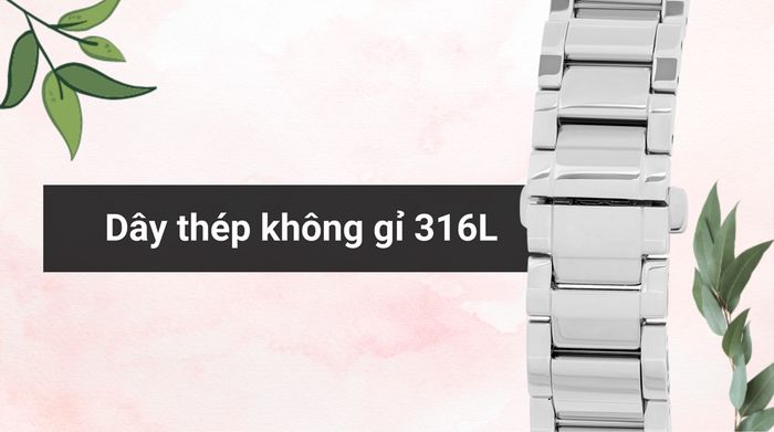 Chất liệu dây đeo của mẫu đồng hồ