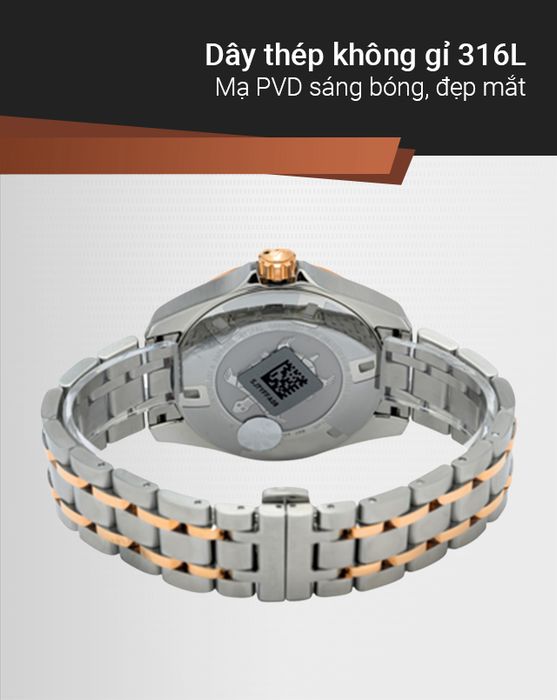 Đồng hồ Nam Certina C032.851.22.037.00 có dây đeo sáng bóng