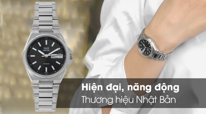 Đồng hồ nữ Q&Q S397J202Y mang thiết kế thời trang và hiện đại