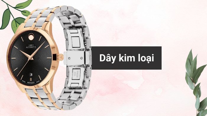 Chất liệu dây đeo của mẫu đồng hồ