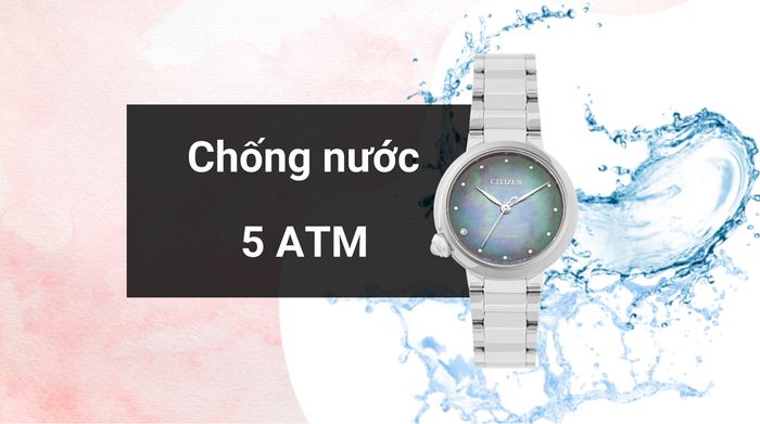 Khả năng kháng nước của mẫu đồng hồ