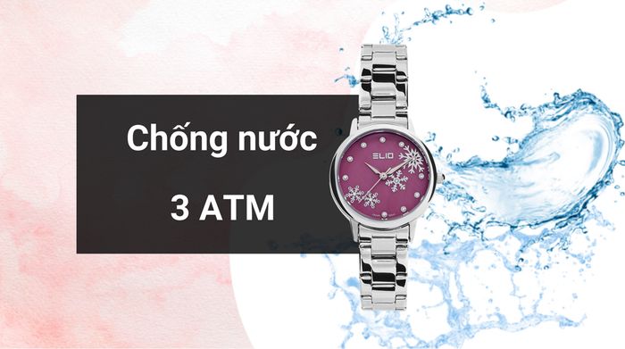 Khả năng kháng nước của mẫu đồng hồ