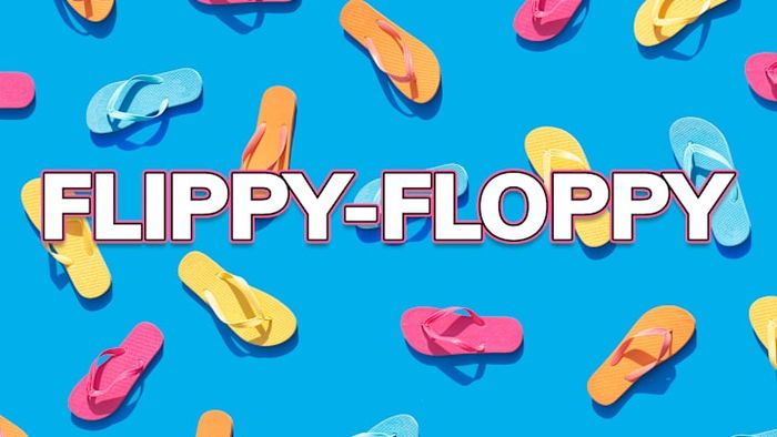 ‘Flippy-floppy’ serves as a perfect example of a reduplicative term.