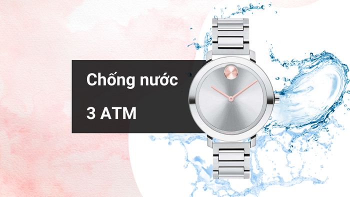 Khả năng kháng nước của mẫu đồng hồ