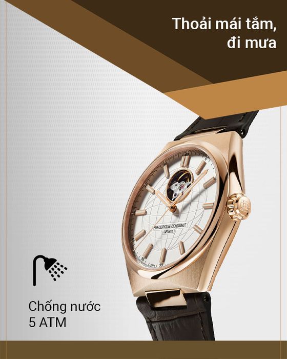 Đồng hồ Nam Frederique Constant FC-310V4NH4 có hệ số chống nước 5 ATM