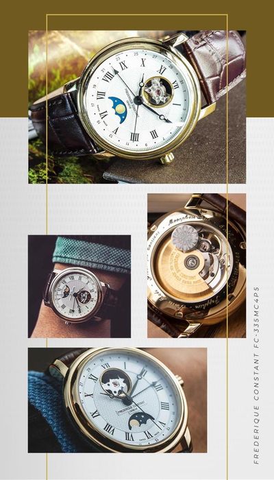 Đồng hồ Nam Frederique Constant FC-335MC4P5 sang trọng, đẳng cấp