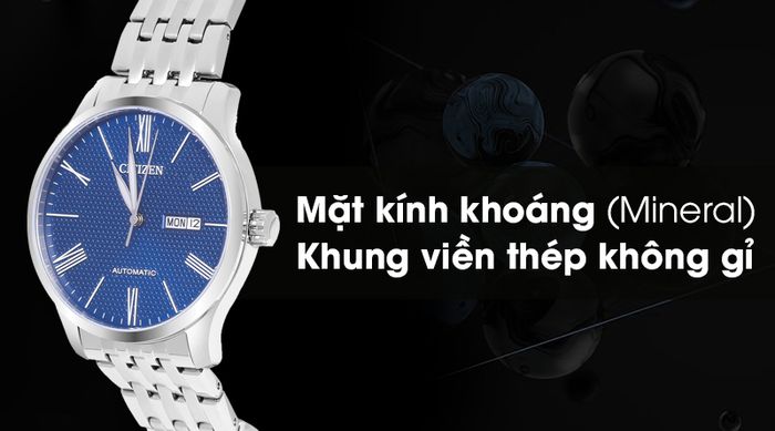 Đồng hồ Nam Citizen NH8350-59L - Cơ tự động chịu lực tốt