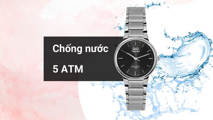 Khả năng kháng nước của mẫu đồng hồ