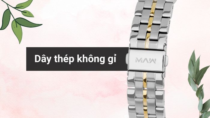 Chất liệu dây đeo của mẫu đồng hồ
