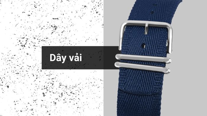 Chất liệu dây đeo của mẫu đồng hồ