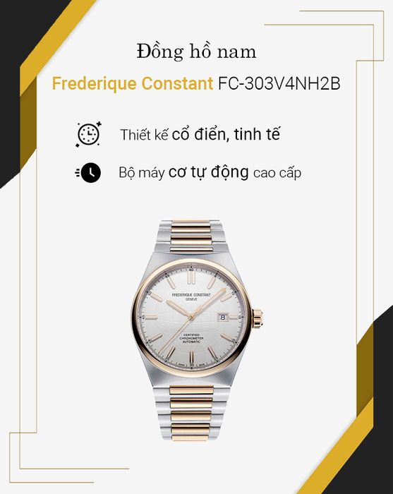Tổng quan về đồng hồ Nam Frederique Constant FC-303V4NH2B