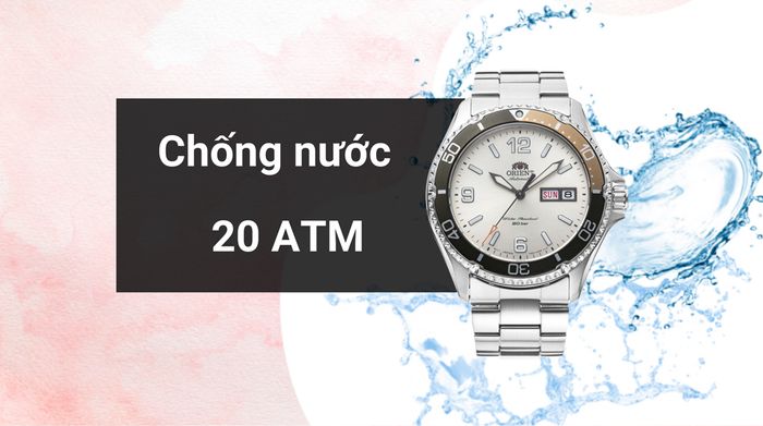 Khả năng kháng nước của mẫu đồng hồ