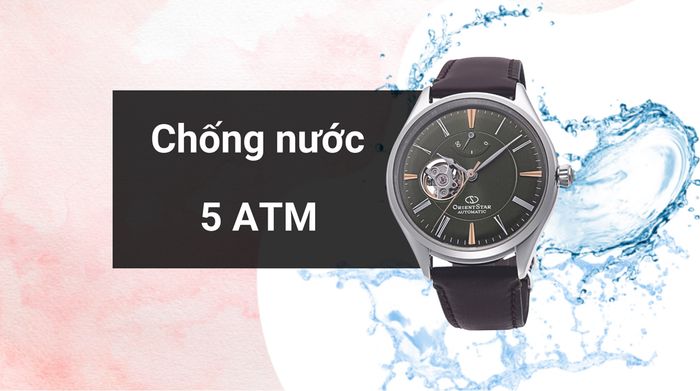 Khả năng kháng nước của mẫu đồng hồ