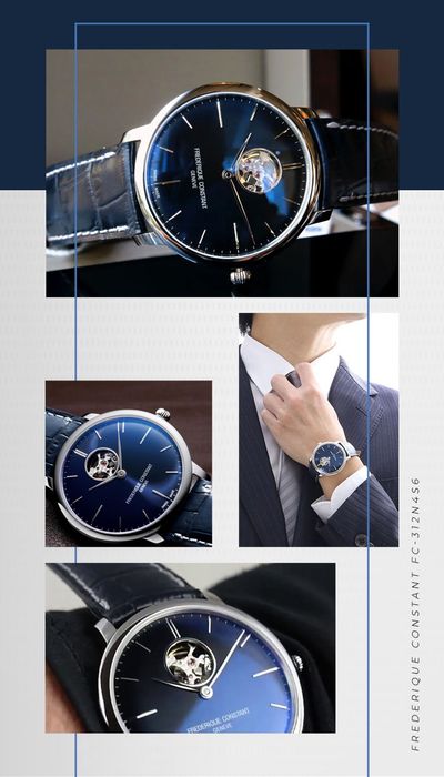 Đồng hồ Nam Frederique Constant FC-312N4S6 nam tính, sang trọng