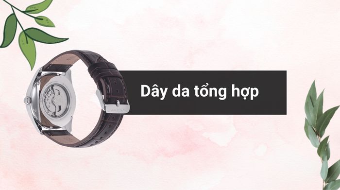 Chất liệu dây đeo của mẫu đồng hồ