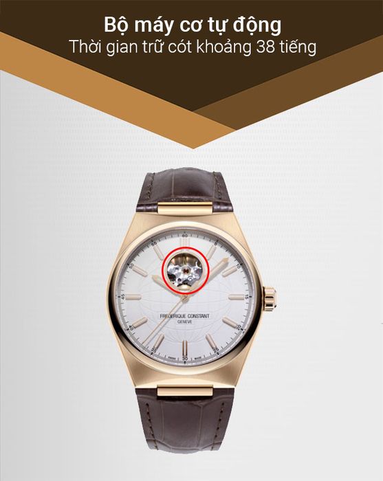 Đồng hồ Nam Frederique Constant FC-310V4NH4 có bộ máy cơ tự động bền bỉ