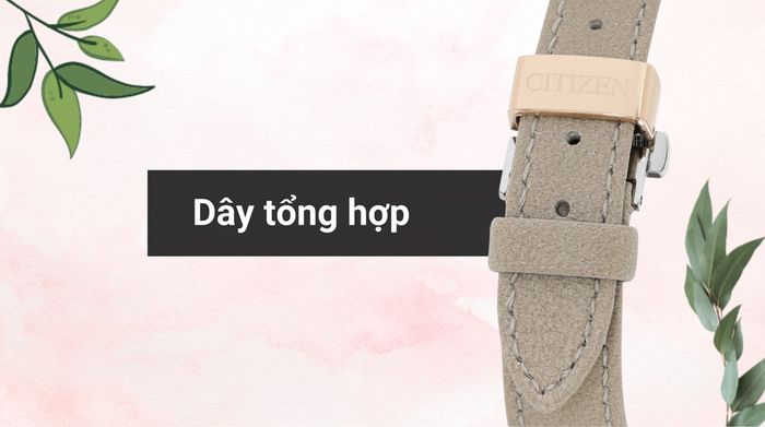 Chất liệu dây đeo của mẫu đồng hồ