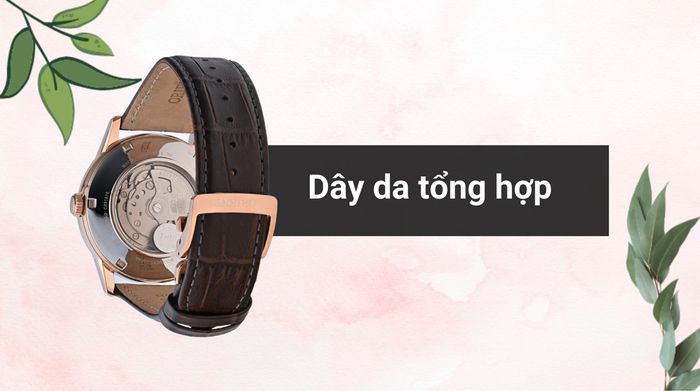 Chất liệu dây đeo của mẫu đồng hồ