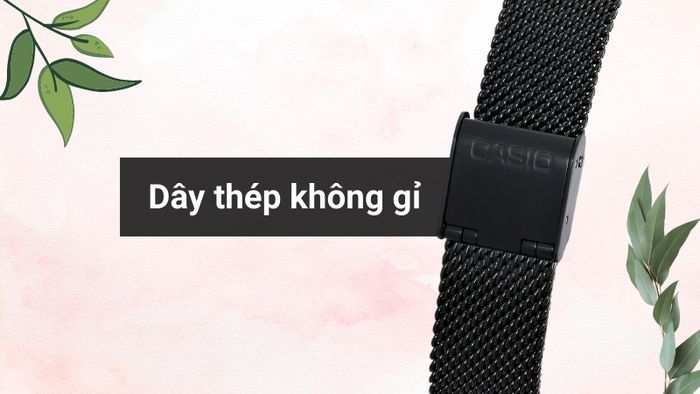 Chất liệu dây đeo của mẫu đồng hồ