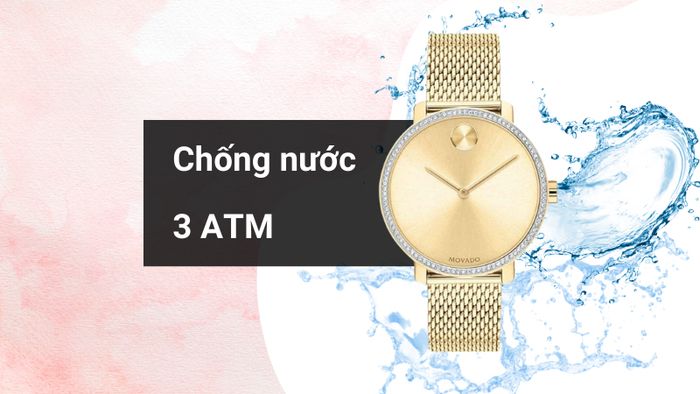 Khả năng kháng nước của mẫu đồng hồ