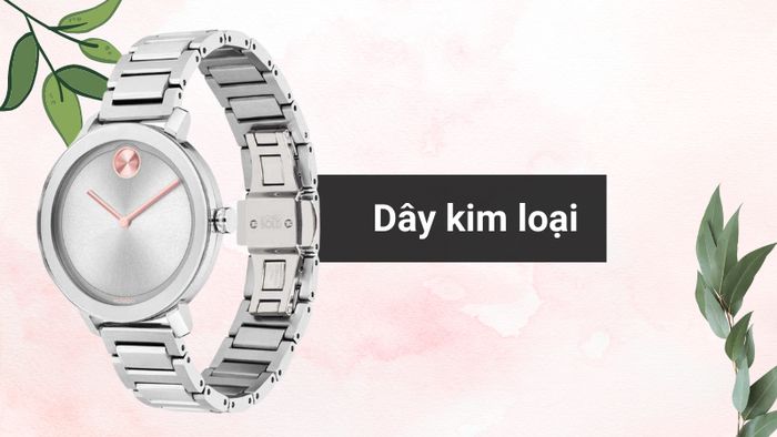 Chất liệu dây đeo của mẫu đồng hồ