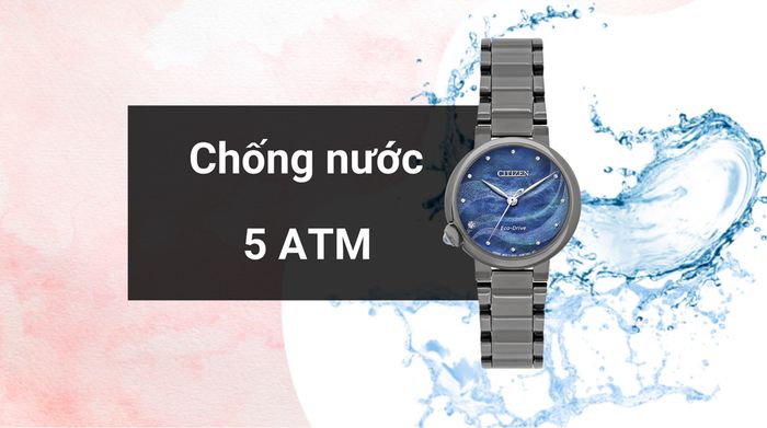 Khả năng kháng nước của mẫu đồng hồ