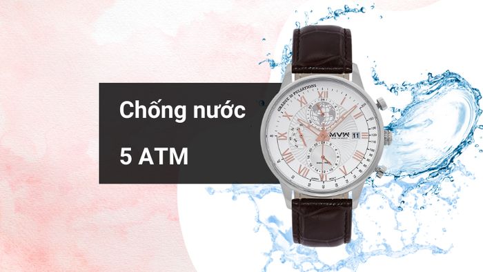 Khả năng kháng nước của mẫu đồng hồ