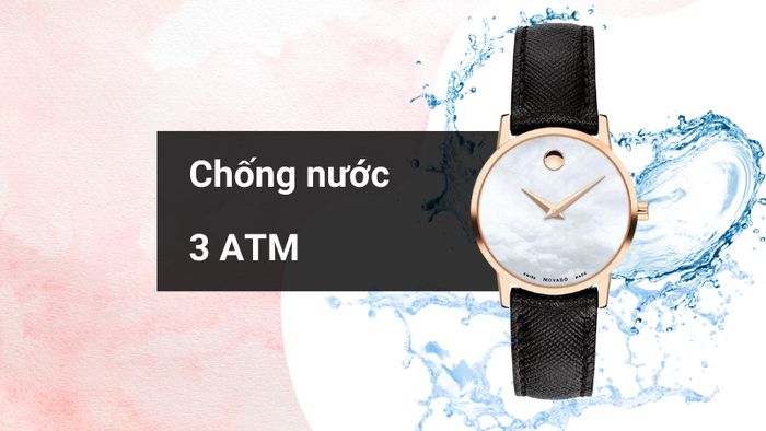 Khả năng kháng nước của mẫu đồng hồ