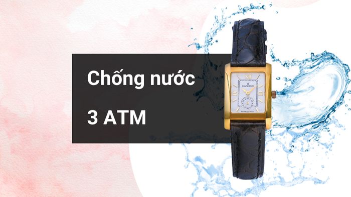 Khả năng kháng nước của mẫu đồng hồ