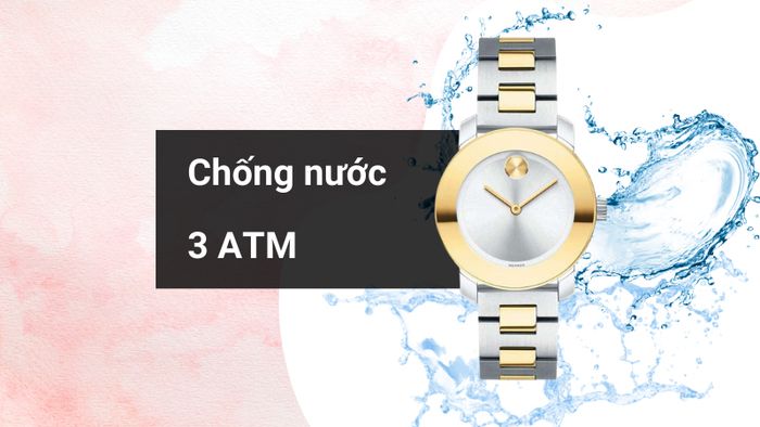 Khả năng kháng nước của mẫu đồng hồ