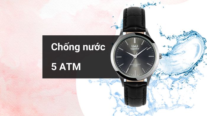 Khả năng kháng nước của mẫu đồng hồ
