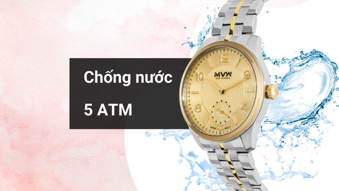 Khả năng kháng nước của mẫu đồng hồ