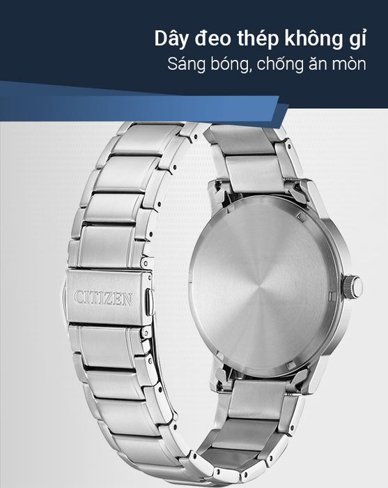 Đồng hồ nam Citizen AW1670-82L có dây đeo bền chắc