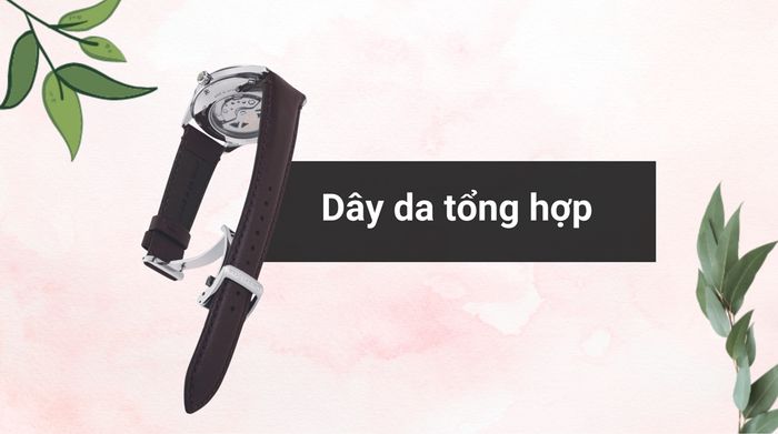 Chất liệu dây đeo của mẫu đồng hồ