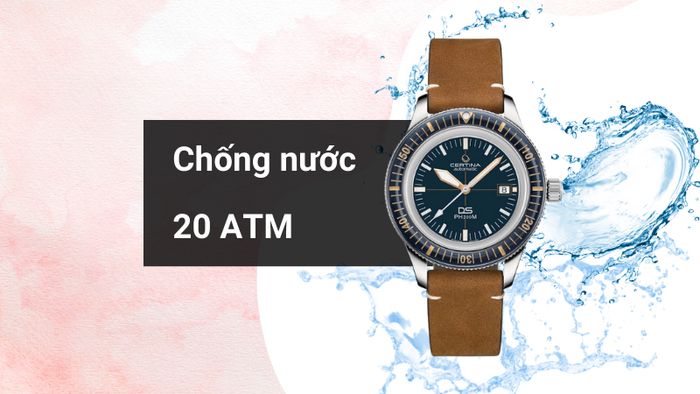 Khả năng kháng nước của mẫu đồng hồ