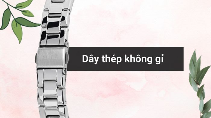 Chất liệu dây đeo của mẫu đồng hồ