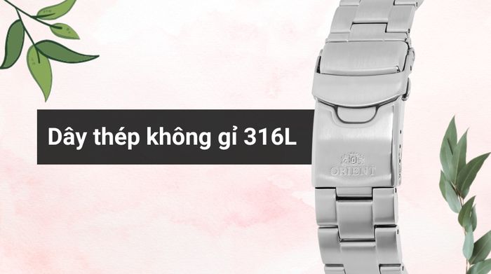 Chất liệu dây đeo của mẫu đồng hồ